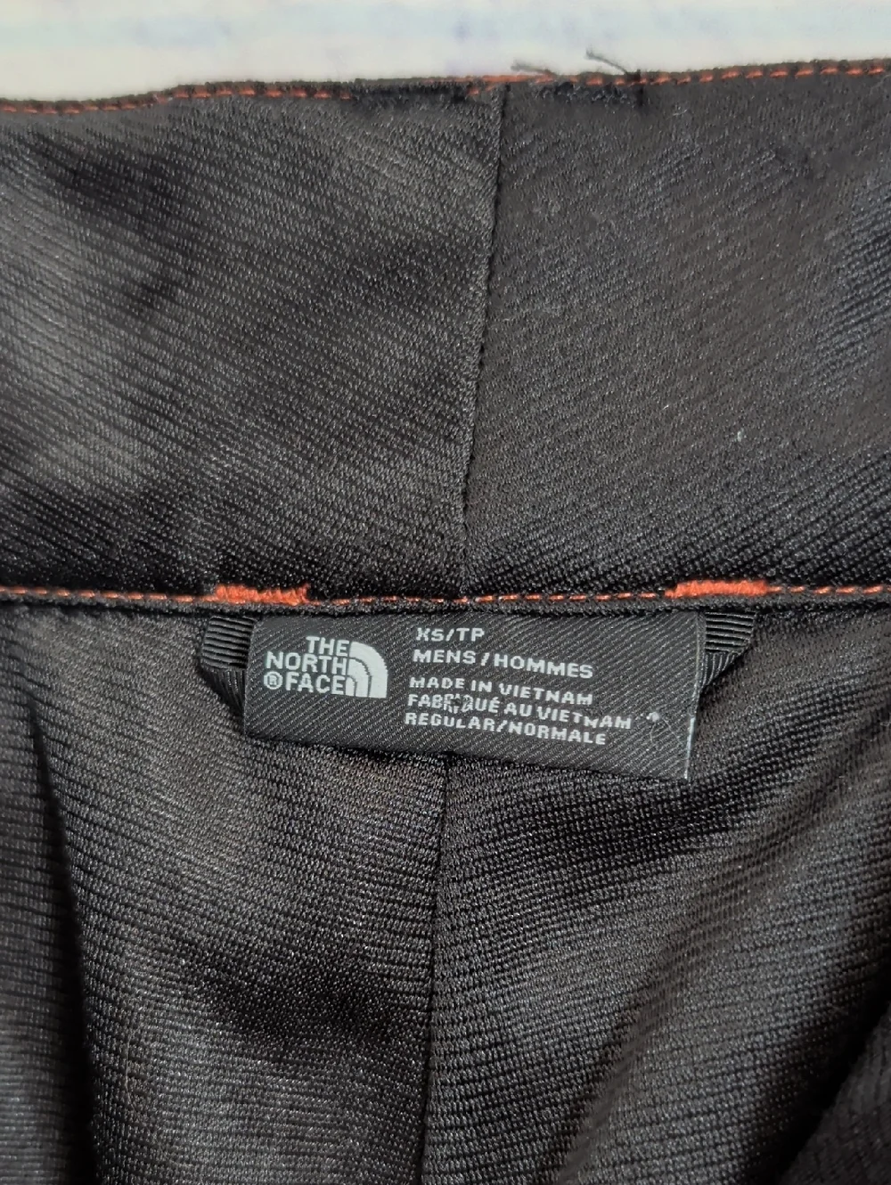 The North Face Men's Rust Orange Ski/Snow Pants - Size X-Small